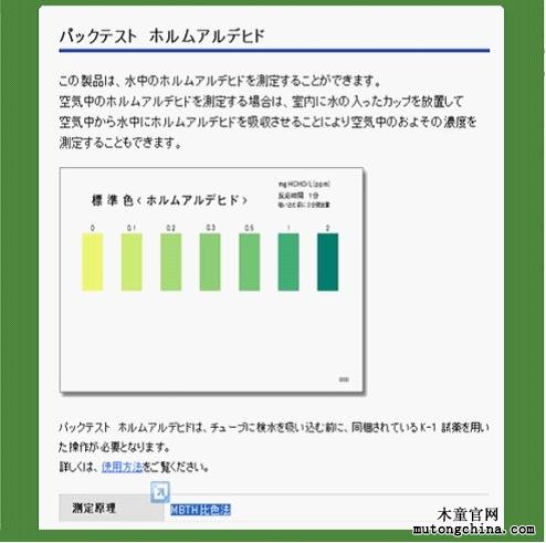 簡易甲醛檢測